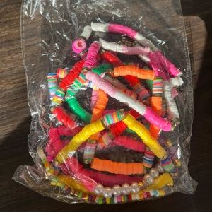 Y2k themed bracelets. Great condition. Different colors